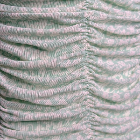 Torrid Women's Ruched Mesh Stretch Tank Top (640) - Picture 9 of 13